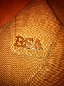 BSA Monogram Pin